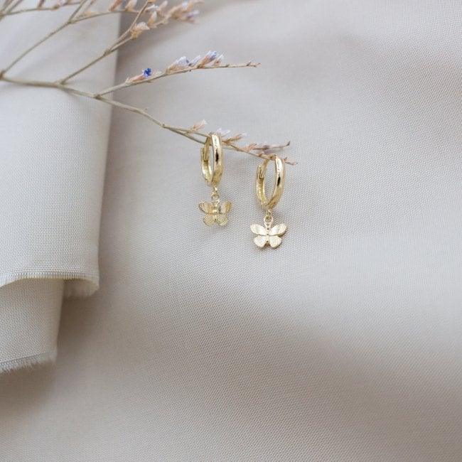Butterfly Huggies - Juliet Grace Jewelry