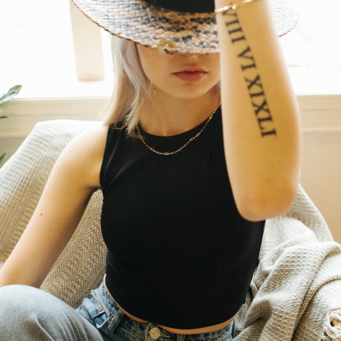 Paperclip Chain Necklace | 10K Gold