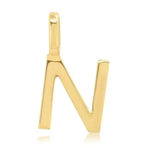 Letter Necklace | 10k Gold - Juliet Grace Jewelry