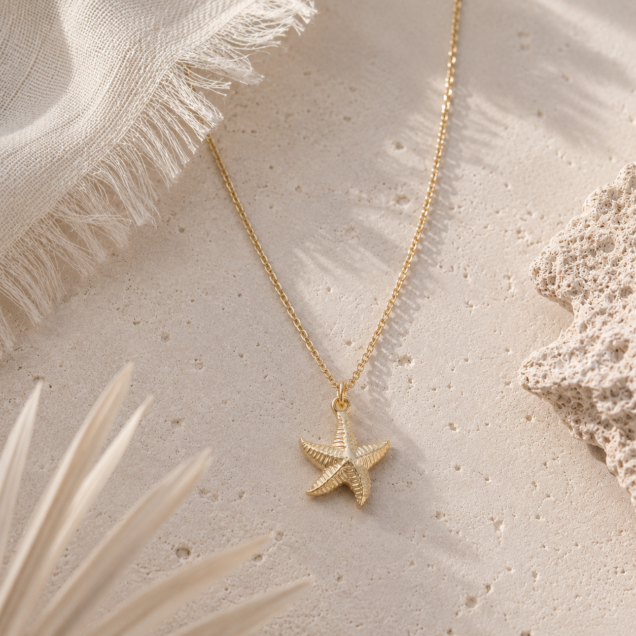 Selene Starfish Necklace