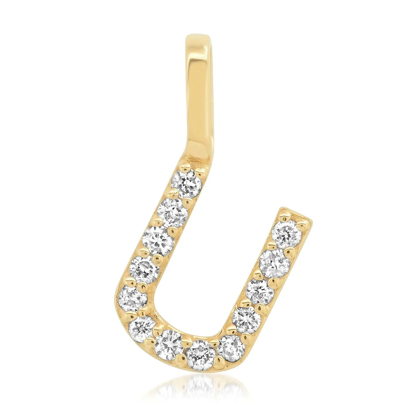 Diamond Letter Necklace - Juliet Grace Jewelry