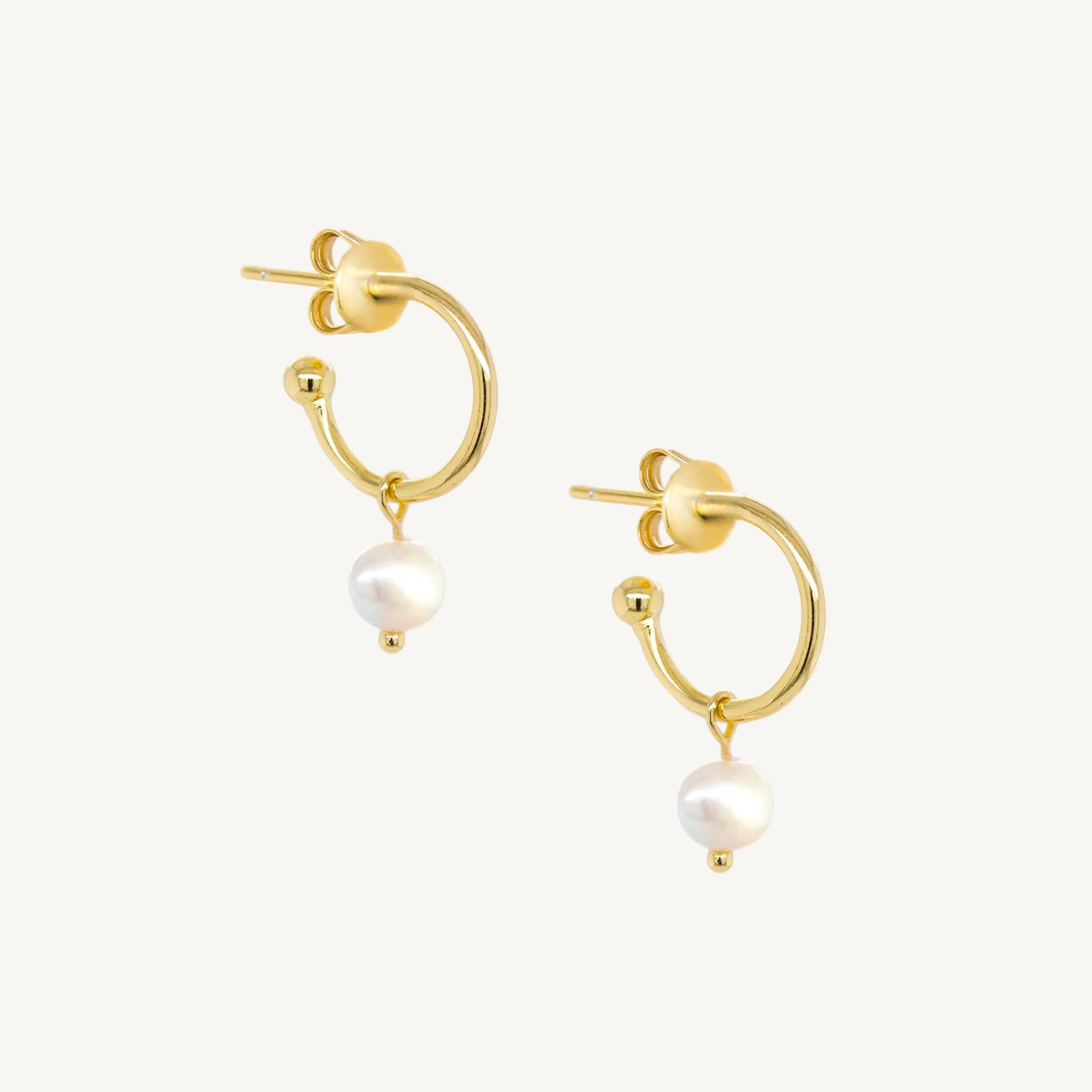 Gracie Pearl Hoops