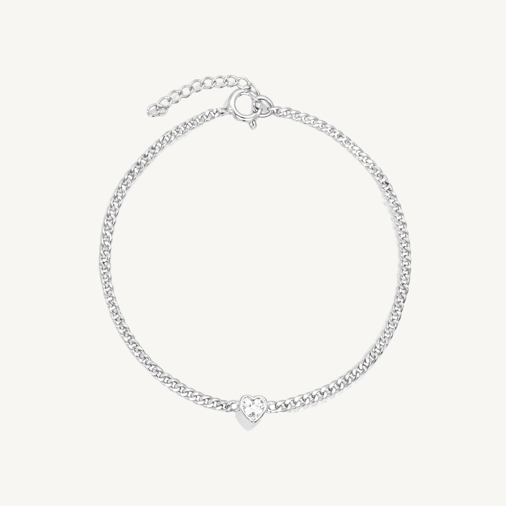 Vera Heart Charm Bracelet