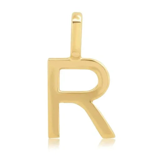 Letter Necklace | 10k Gold - Juliet Grace Jewelry