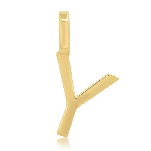 Letter Necklace | 10k Gold - Juliet Grace Jewelry