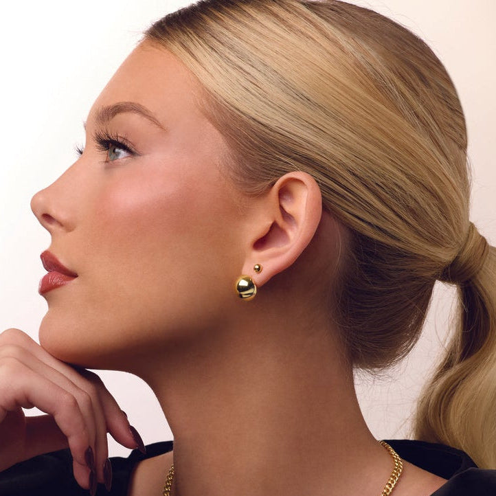 Gold Ball Studs
