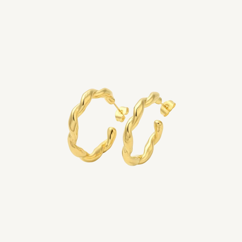 Calla Twist Hoops