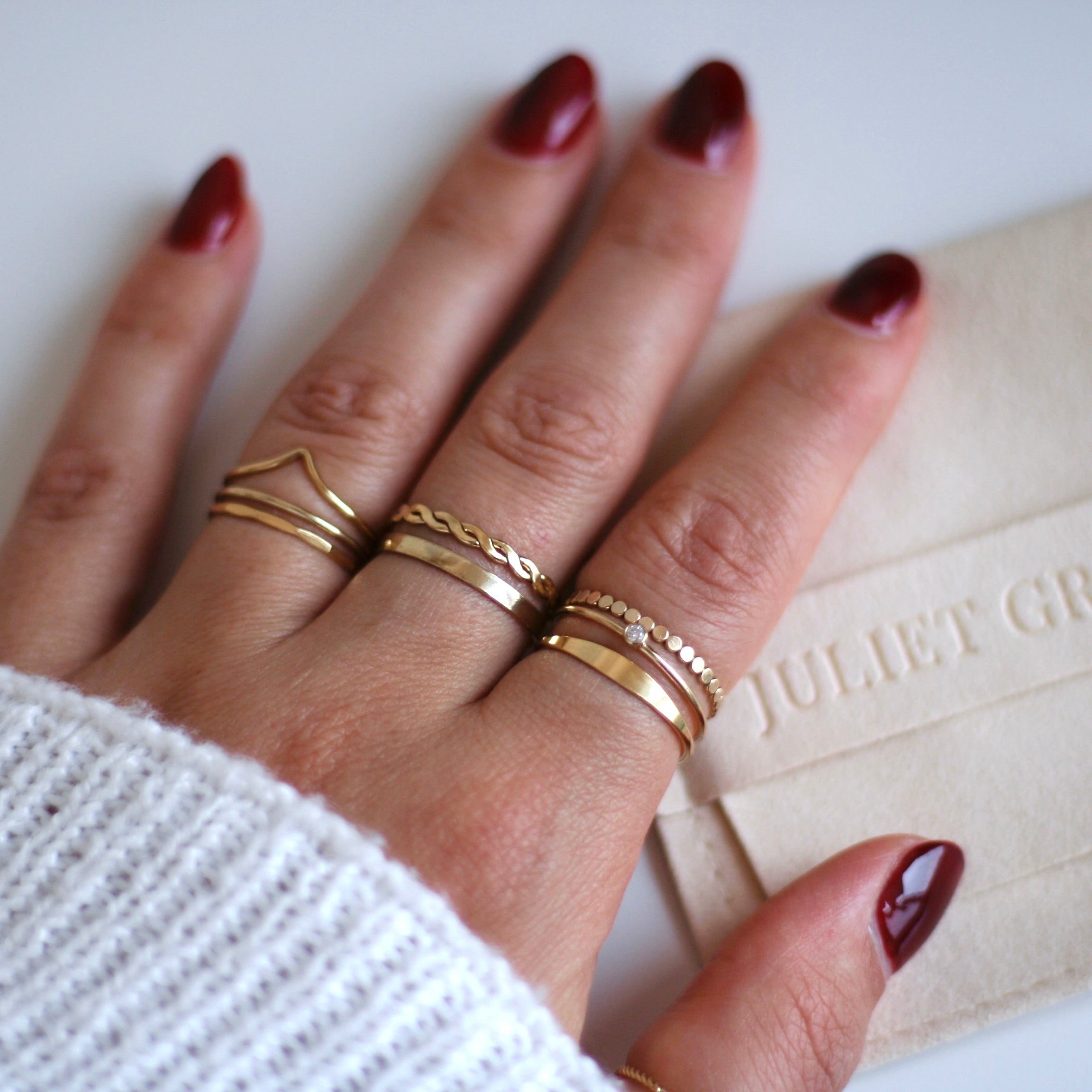 Freya Chevron Ring