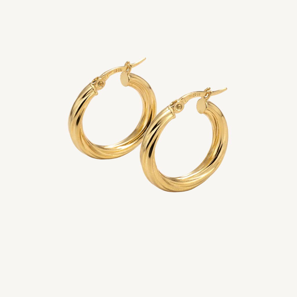 Valencia Twist Hoops