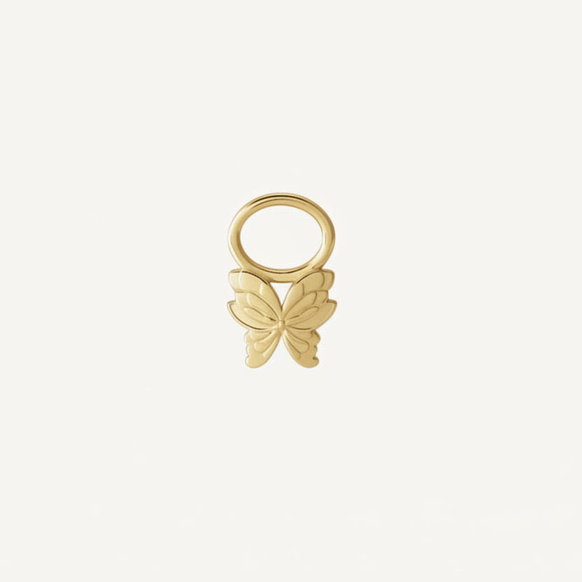 Single Hoop Charm - Juliet Grace Jewelry