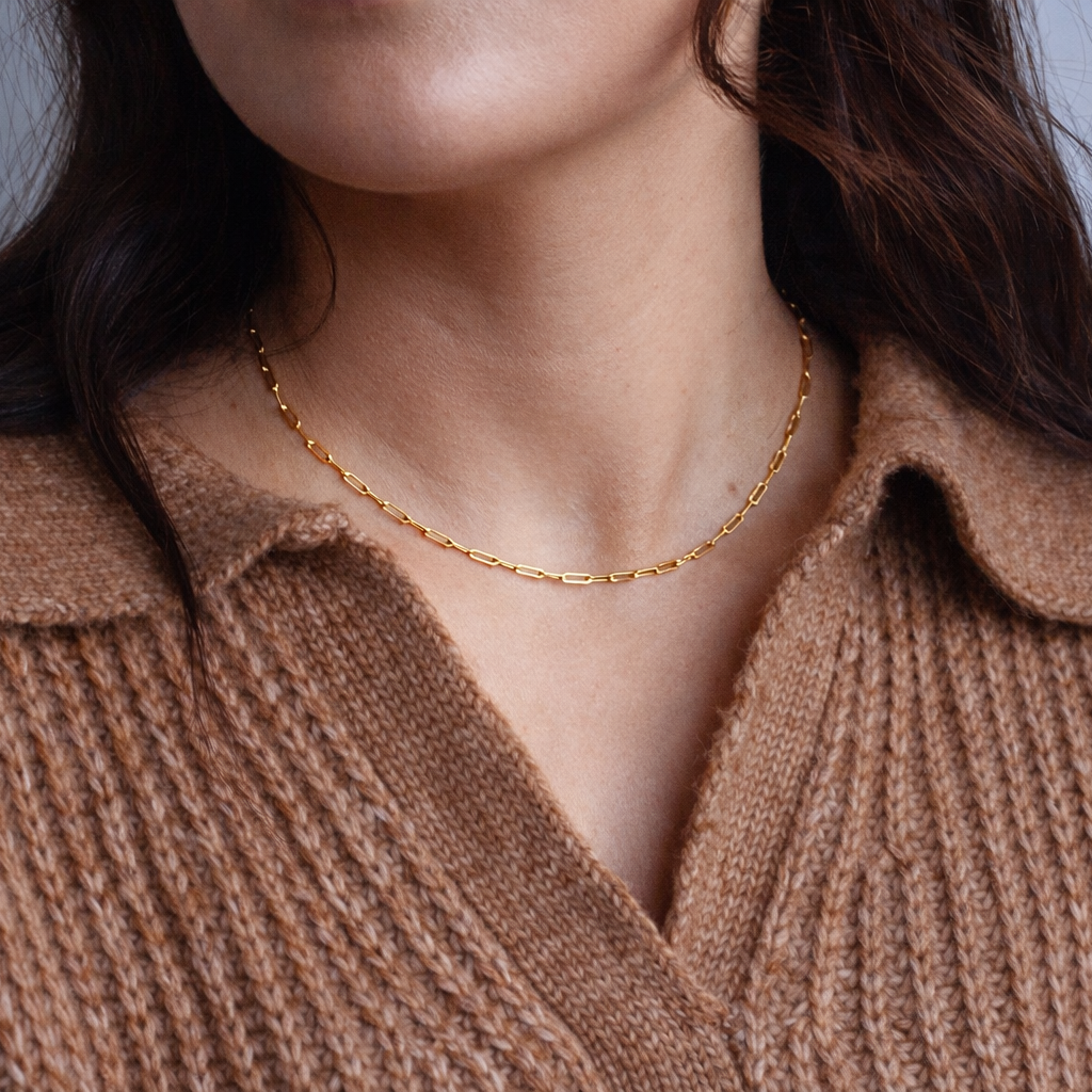 Classic Paperclip Necklace