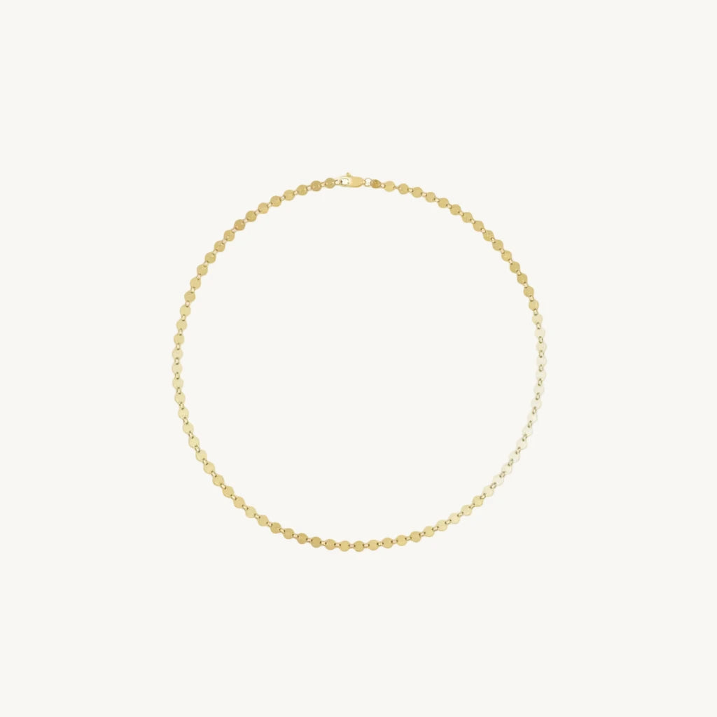 Soleil Disc Chain Necklace