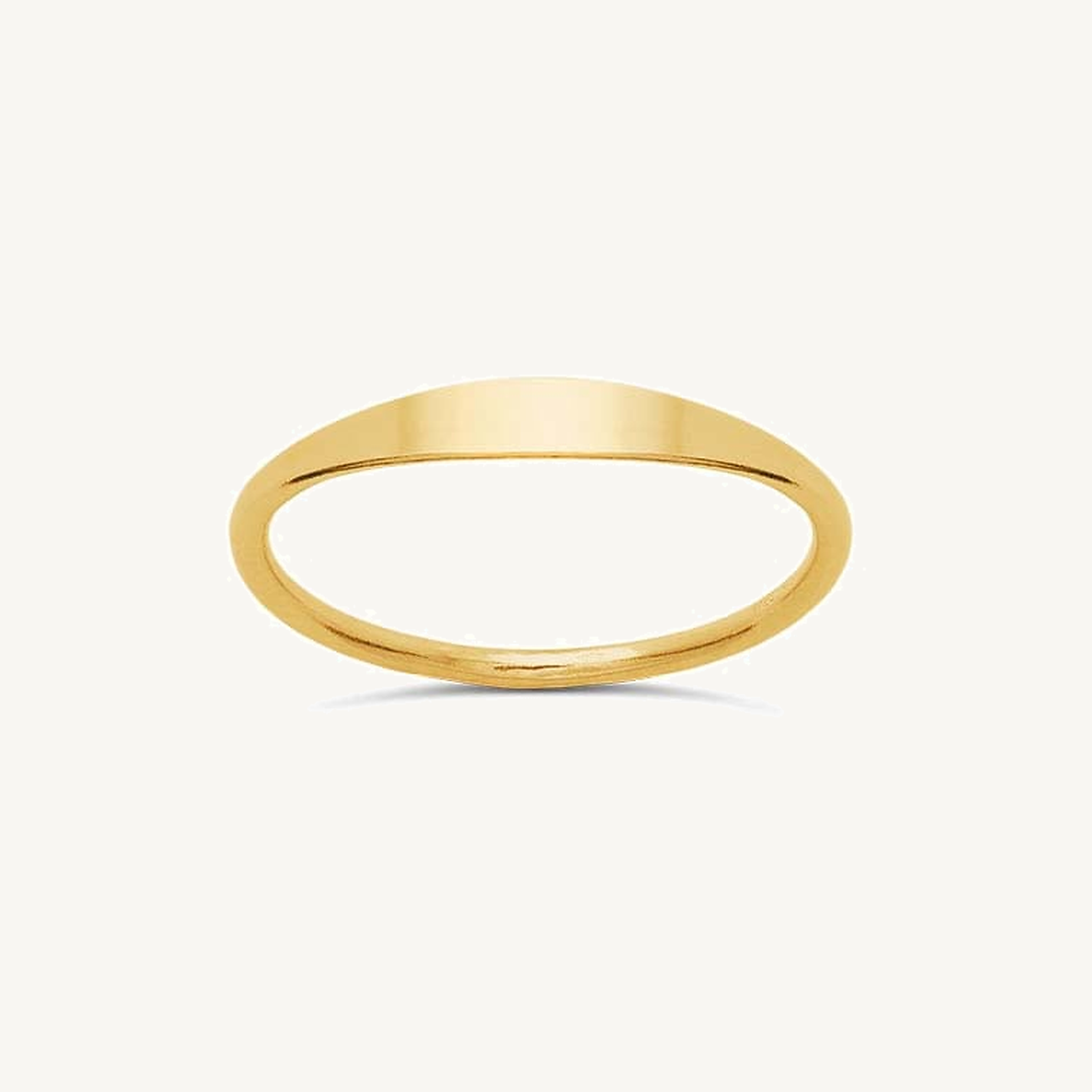 Signet Stacking Ring