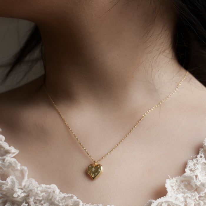 Heart Locket Necklace