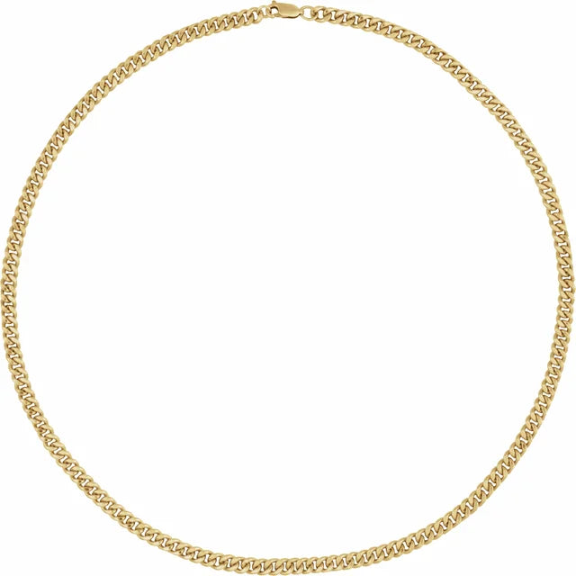 Monaco Curb Chain Necklace